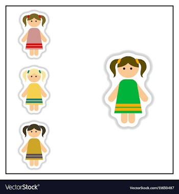 Collection of in paper sticker vector image