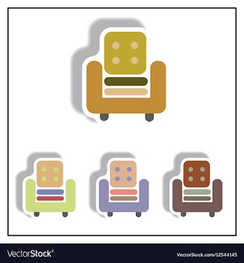 Collection of in paper sticker vector image