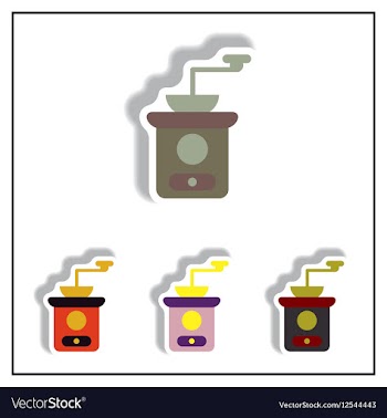 Collection of in paper sticker vector image