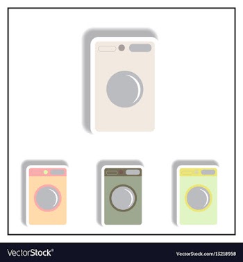 Collection of in paper sticker vector image