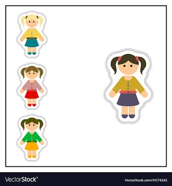Collection of in paper sticker vector image