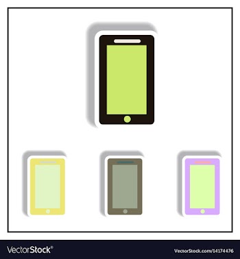 Collection of in paper sticker vector image