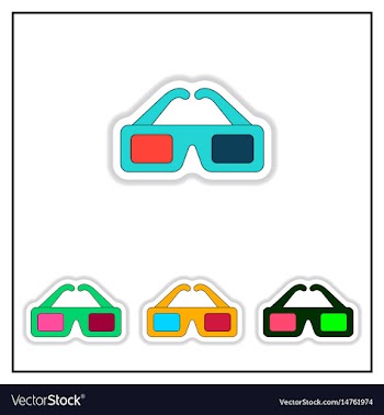 Collection of in paper sticker vector image