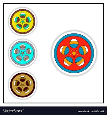 Collection of in paper sticker vector image