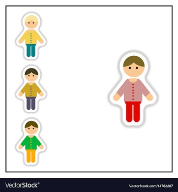 Collection of in paper sticker vector image