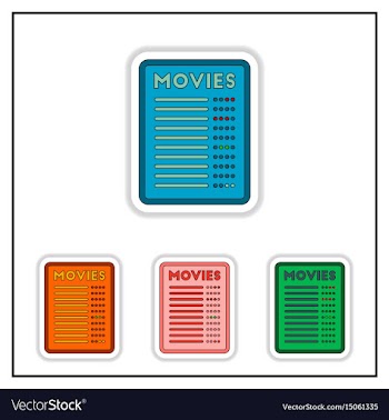 Collection of in paper sticker vector image