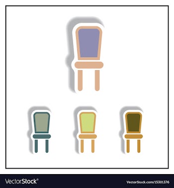 Collection of in paper sticker vector image