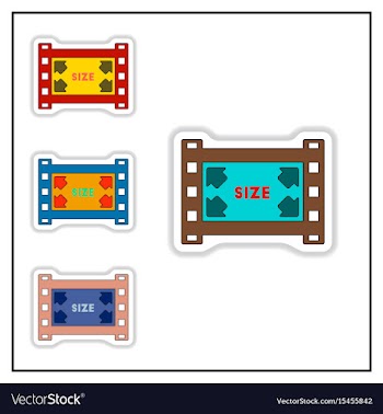Collection of in paper sticker vector image