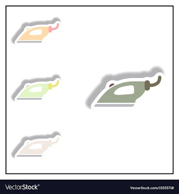 Collection of in paper sticker vector image