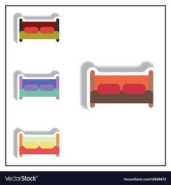 Collection of in paper sticker vector image