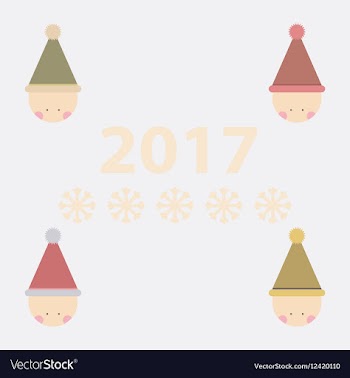 Collection of kid head kid vector image