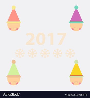 Collection of kid head kid vector image