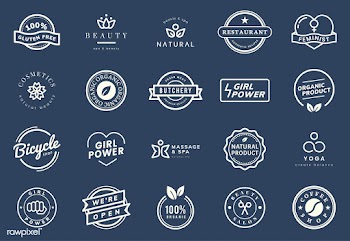 Collection of logo and badge vectors | Free stock vector - 472169