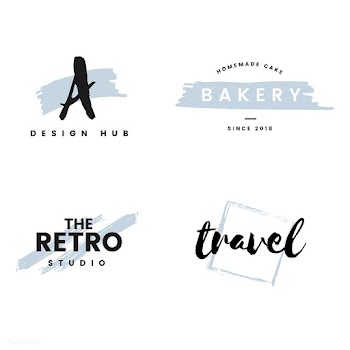 Collection of logos and branding vector | Free stock vector - 466379