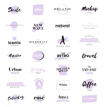 Collection of logos and branding vector | Free stock vector - 466406