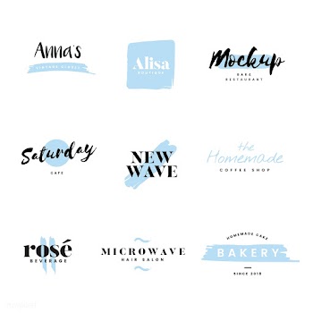 Collection of logos and branding vector | Free stock vector - 466437