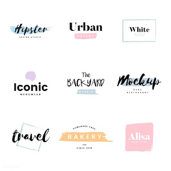 Collection of logos and branding vector | Free stock vector - 466444