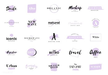 Collection of logos and branding vector | Free stock vector - 466460