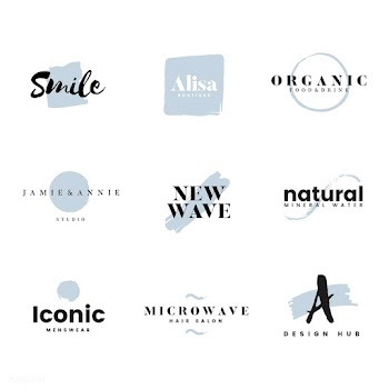Collection of logos and branding vector | Free stock vector - 466491