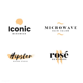 Collection of logos and branding vector | Free stock vector - 466493
