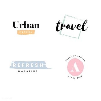 Collection of logos and branding vector | Free stock vector - 466496
