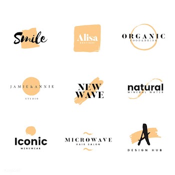 Collection of logos and branding vector | Free stock vector - 466545