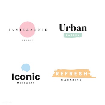 Collection of logos and branding vector | Free stock vector - 466549