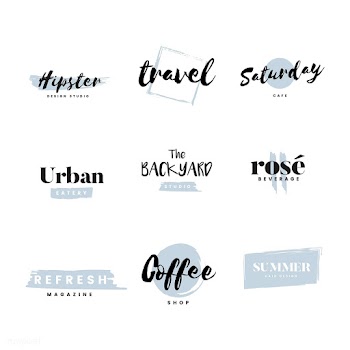 Collection of logos and branding vector | Free stock vector - 466551