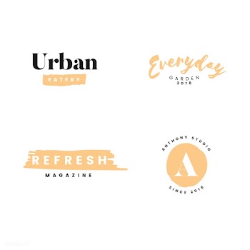 Collection of logos and branding vector | Free stock vector - 466564