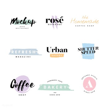 Collection of logos and branding vector | Free stock vector - 466566