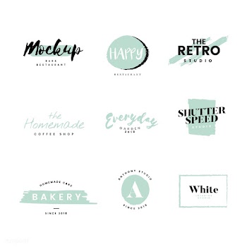 Collection of logos and branding vector | Free stock vector - 466569