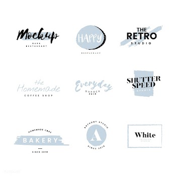 Collection of logos and branding vector | Free stock vector - 466570