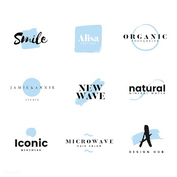 Collection of logos and branding vector | Free stock vector - 466578