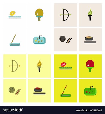 Collection of olympic games stock vector image