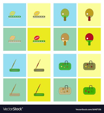 Collection of olympic games stock vector image