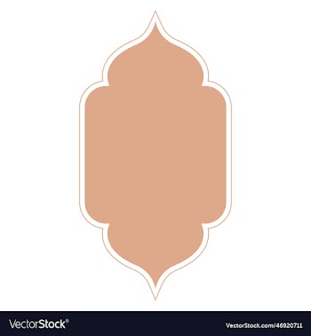 collection of oriental style islamic windows and