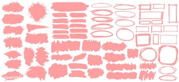 Collection of pastel pink banners illustratio.. | Free stock vector - 415982