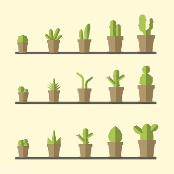 Collection of plants and tree vectors | Free stock vector - 250402
