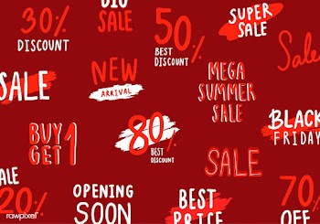 Collection of sale and discount vectors | Free stock vector - 472318