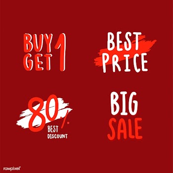 Collection of sale and discount vectors | Free stock vector - 472388