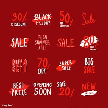 Collection of sale and discount vectors | Free stock vector - 472633