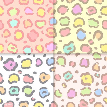 Collection of seamless colorful animal patter.. | Free stock vector - 543034