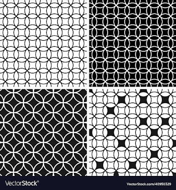 collection of seamless geometric patterns