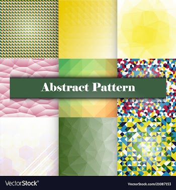 Collection of seamless ornametal patterns vector image