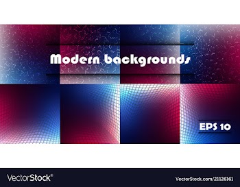 Collection of seamless ornametal patterns vector image