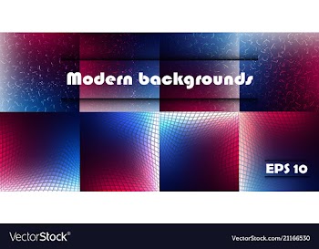 Collection of seamless ornametal patterns vector image