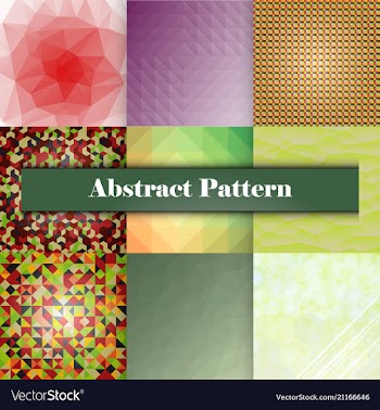 Collection of seamless ornametal patterns vector image
