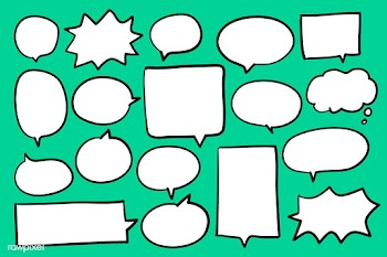 Collection of speech bubbles on green backgro.. | Free stock vector - 463917