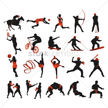Collection of sports players