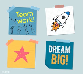 Collection of sticky note illustrations | Free stock vector - 412591